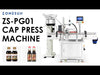 Flip Top Bottle Cap Pressing Machine