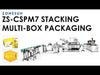 multi box stacking machine