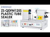 ZONESUN Plastic Tube Sealing Machinery Ultrasonic Soft Hose Sealer Equipment Tols Composite hose Pipe Welding Cosmetic Cream Container