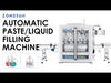 Tracking Heads Paste Liquid Filling Machine