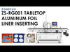 Pharmaceutical cap lining machine
