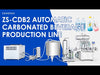 Sparkling wine bottling line