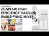 vacuum emulsifying mixer