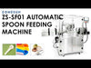 Stainless steel spoon elevator machine