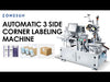 ZONESUN ZS-TB833C Automatic Three-side Corner Flat Surface Labeling Ma