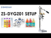 ZONESUN ZS-DYGZ01 Manual Equipressure Foamy Liquid Filling Machine