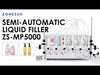 ZONESUN ZS-MP5000 Semi-automatic 6 Nozzles Magnetic Pump Liquid Fillin
