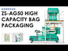 Semi-automatic bagger