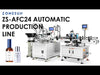 ZONESUN ZS-AFCL3 Automatic Liquid Bottle Filling Capping Labeling Prod