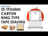 PLC controlled case sealer