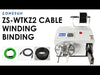 ZONESUN ZS-WTKZ2 Automatic Cable Winding and Binding Machine 