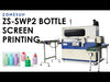 ZONESUN Automatic Bottle Single Color Screen Printer