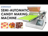 ZONESUN ZS-FM7C Semi-automatic Candy Gummy Filling Machine Chocolate M