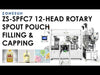 liquid paste spout pouch filler