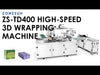 ZONESUN 3D Cellophane Wrapping Machine