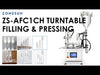 ZONESUN ZS-AFC1CH Automatic Paste Filling and Cap Pressing Monoblock Machine