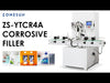 ZONESUN ZS-YTCR4A Automatic 4 Nozzles Corrosive Liquid Filling Machine