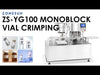 ZONESUN Vial Bottle Filling Crimping Machine