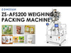 granule filling weighing machine