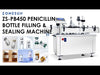 ZONESUN ZS-PB450 Automatic Custom Vial Liquid Filling Capping Machine
