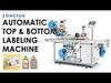 ZONESUN ZS-TB602 Automatic Top & Bottom Flat Surface Labeling Machine