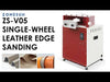 Shoe edge sanding machine