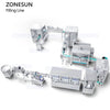 ZONESUN ZS-FALU2 Automatic Wine Liquor Filing  T-cork Capping Labeling Machine Production Line