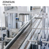 ZONESUN ZS-FALU2 Automatic Wine Liquor Filing  T-cork Capping Labeling Machine Production Line