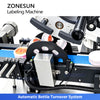 ZS-TB700D automatic bottle turnover system for bottom labeling without manual turning