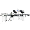 ZONESUN ZS-TB700D top, bottom and side labeling machine on a white background