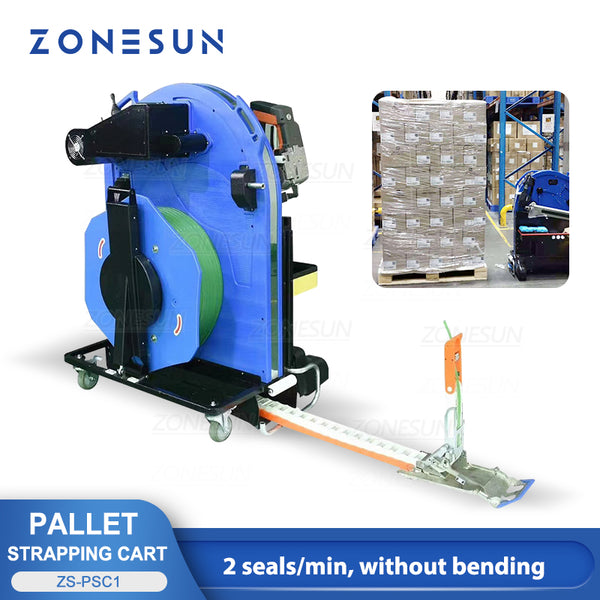 ZONESUN Pallet Strapping Cart