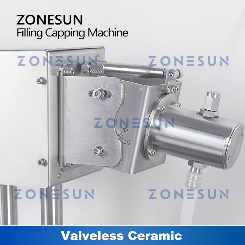 ZONESUN ZS-XBFC20 Automatic Ceramic Pump Liquid Penicillin Filling Capping Machine with Bottle Unscramber