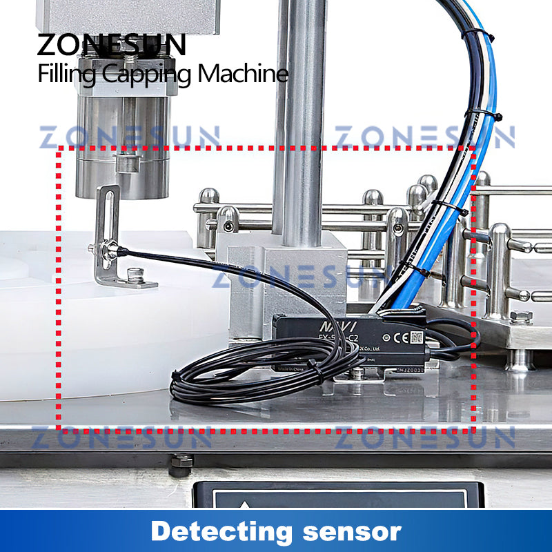 ZONESUN ZS-XBFC20 Máquina de enchimento de penicilina líquida de bomba de cerâmica automática com descodificador de garrafas 