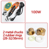 ZONESUN Electric Pneumatic Manual Capping Machine Set - 100W Machine / 28-38mm / 110V - 100W Machine / 28-38mm / 220V