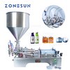 ZONESUN ZS-GY2 Semi-automatic Pneumatic 2 Nozzles Paste Liquid Filling Machine