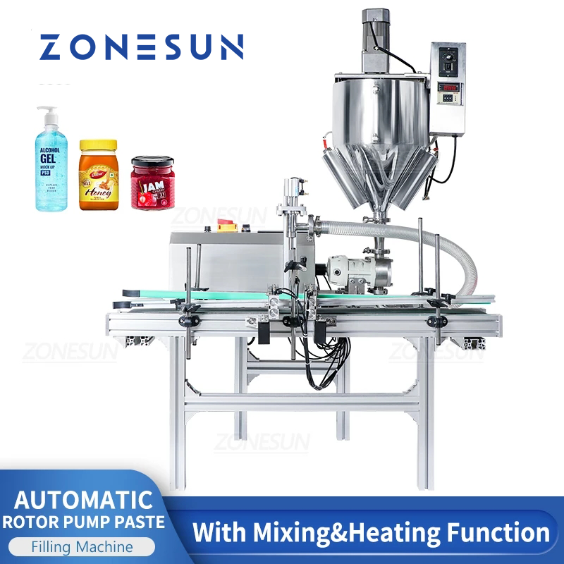 zonesun rotor pump filling machine