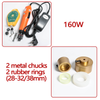 ZONESUN Electric Pneumatic Manual Capping Machine Set - 160W Machine / 28-38mm / 110V - 160W Machine / 28-38mm / 220V