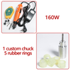 ZONESUN Electric Pneumatic Manual Capping Machine Set - 160W Machine / Custom / 110V - 160W Machine / Custom / 220V