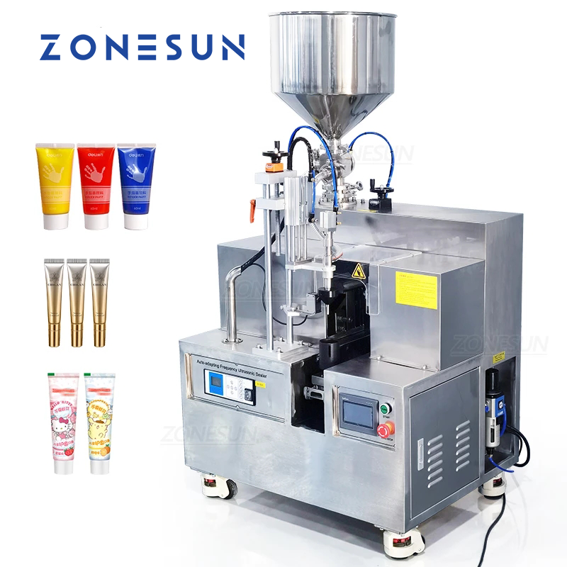 Soft Tube Filling And Ultrasonic Sealing Machine