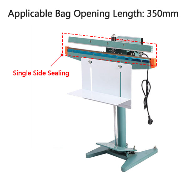 ZONESUN ZS-FK350 Dual Use Heat Sealing Machine - ZS-FK350A / 110V - ZS-FK350A / 220V