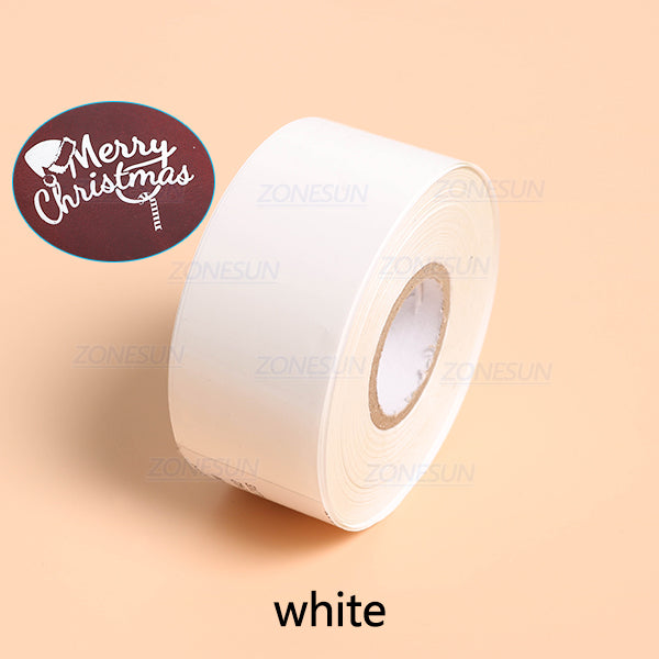 ZONESUN 3/4/5cm Hot Stamping Foil Paper - White / 3cm - White / 4cm - White / 5cm