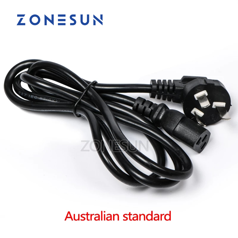 ZONESUN Universal EU GER AU CHN Plug Adapter European Germany Australia Chinese Power Socket Plug for electric filling machine