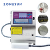 ZONESUN Digital Metal Batch Number Ink jet Code Printing Machine