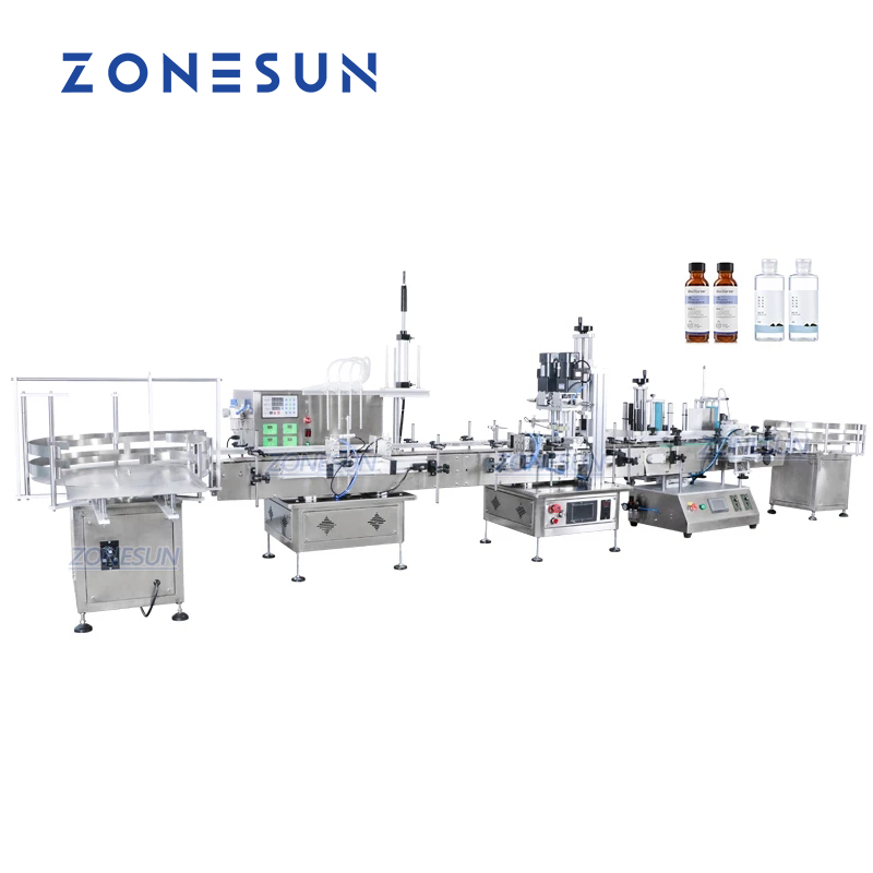 ZONESUN Peristaltic Pump Filling  Production Line