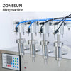 ZONESUN ZS-DTPP4E Pneumatic 4 Nozzles Peristaltic Pump Liquid Filling Machine