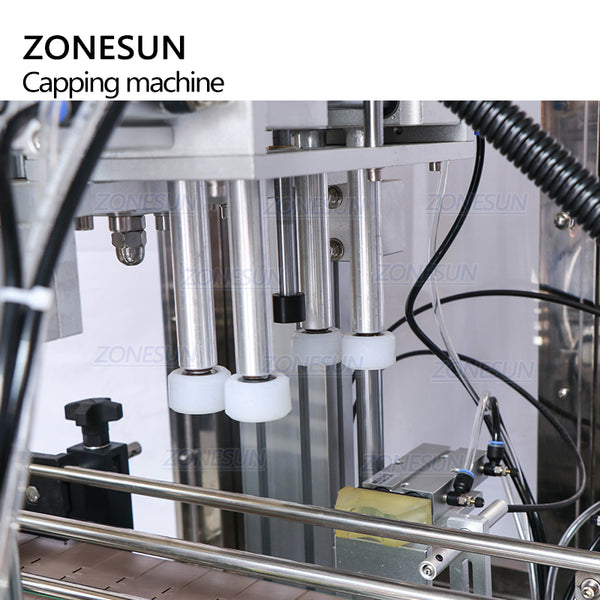 ZONESUN ZS-XG440DC Automatic Capping Machine With Dust Cover