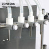ZONESUN ZS-DTPP4F Desktop 4 Nozzles Automatic Peristaltic Pump Liquid Filling Machine