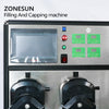 ZONESUN 4 Heads Liquid Filling And Capping Machine With Cap Feeder