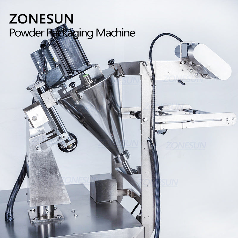 ZONESUN ZS-FM380 1-350g Máquina automática de pesagem e selagem de enchimento de pó