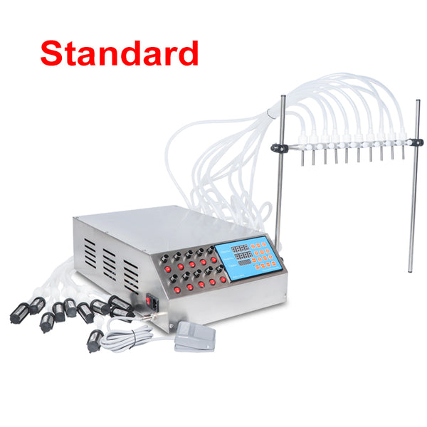 ZONESUN ZS-YTPP10 Electric 10 Nozzles Peristaltic Pump Liquid Filling Machine - 0.5-10ml / Only Machine / 110V - 0.5-10ml / Only Machine / 220V - 10-50ml / Only Machine / 110V - 10-50ml / Only Machine / 220V